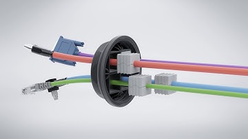 CONTA-CLIP Round cable entries KDS-R