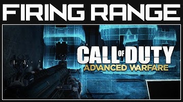 Call of Duty Advanced Warfare Firing Range Gameplay | CoD Advanced Warfare Gameplay
