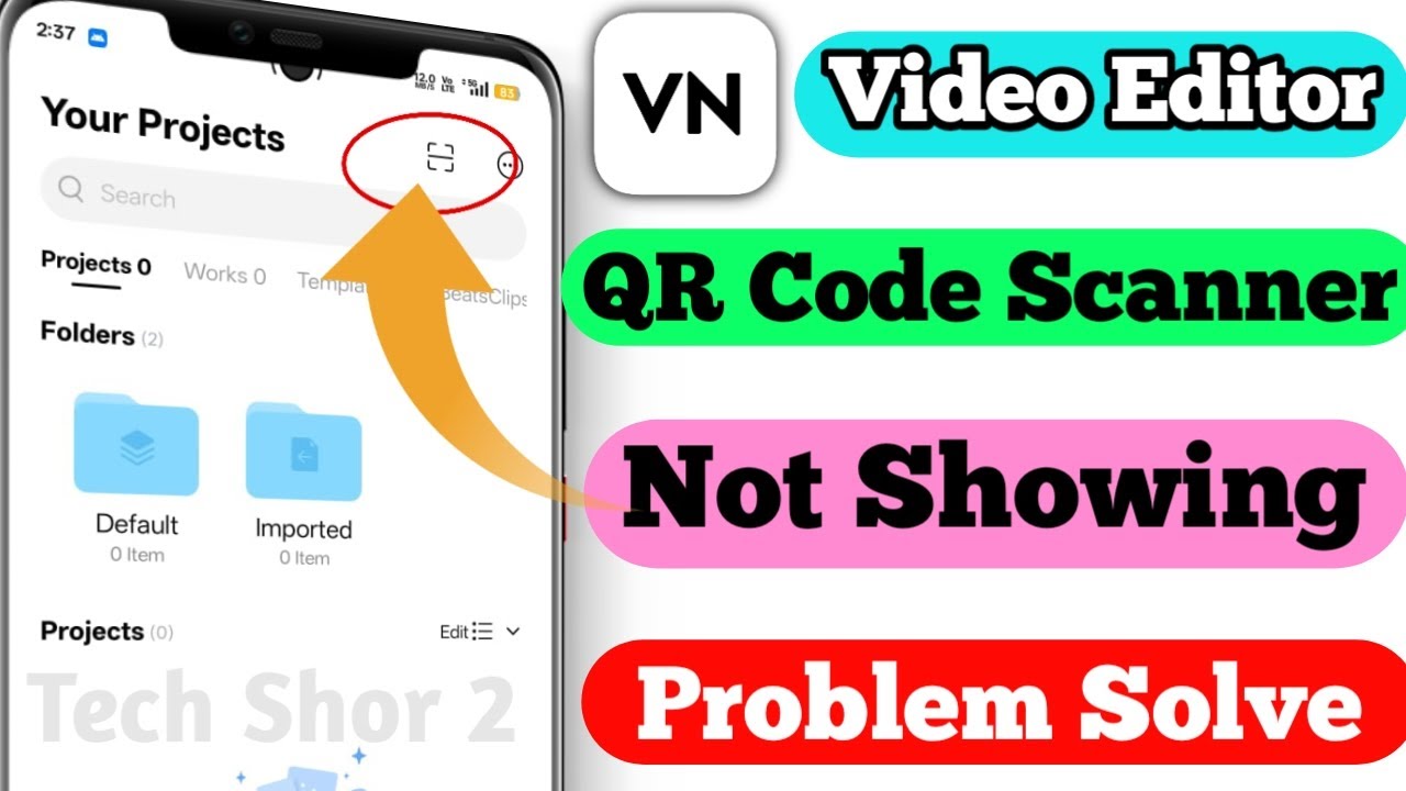 VN QR code Scanner not showing | Scanner Not Showing VN problem | Scanner options not showing VN