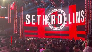 Seth “Freakin” Rollins Entrance Live WWE Day 1 Jan. 1, 2022