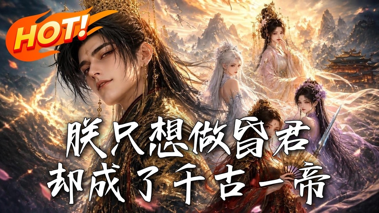 🔥求死就能拿万亿！他疯狂作死，怎料天降陨石灭敌，仙子倒贴当保镖！想做昏君，竟被迫成了千古一帝！《朕只想做昏君，却成了千古一帝》#盛世短剧#短剧#AI短剧#逆袭#漫剧#玄幻#修仙#搞笑#甜宠 縮圖