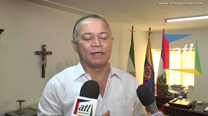 Alcalde Fredys Socarras Reunion con Rafael Santos
