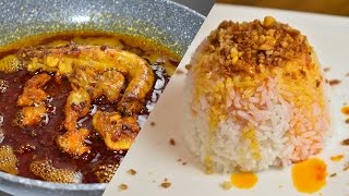 Annatto Chicken Oil & Garlic Rice Recipe Resimi