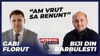"AM VRUT SA RENUNT " Gabi Florut cu Biji din Barbulesti [ Interviu: RVE ORADEA ]