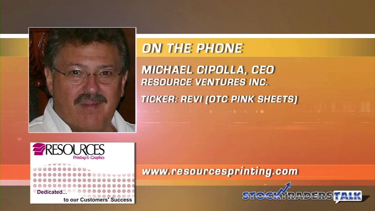 Stock Traders Talk Exclusive | CEO Michael Cipolla | Resource Ventures, Inc. (REVI)
