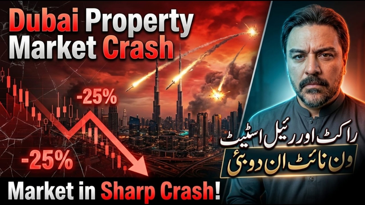 Rockets & Real Estate: Dubai Property Market CRASH || Iran Attack Shatters Safe Haven Myth