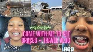 Come Get Braces With Me + Travel Vlog || desmiray