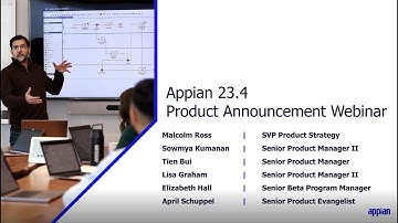 Appian 23.4 Product Announcement Webinar