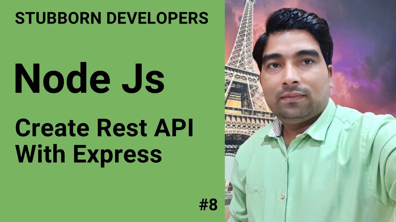 Create REST API with Node js & Express in 10 minutes - YouTube