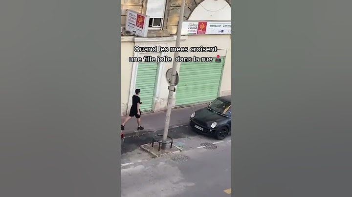 Il a juste vérifié l’angle mort 🤣