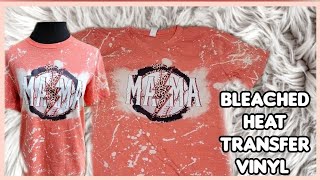 Let's make a bleached Heat Transfer Vinyl Shirt! screenshot 4