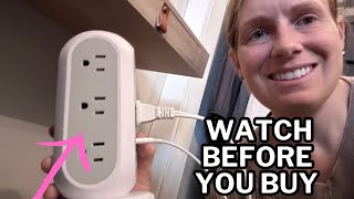 My honest review of Tower Power Strip Flat Plug with 11 Outlets 3 USB