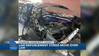 Law enforcement agencies stress Move Over Law