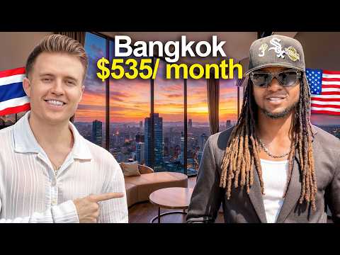 Luxury Bangkok condo tour $535/MONTH (This BLEW me away!)