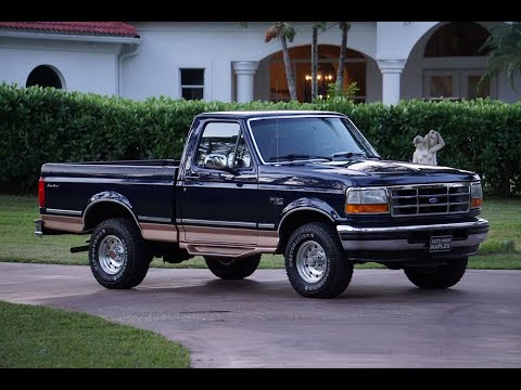 This 12K Mile 1995 Ford F150 Eddie Bauer 4x4 is a Highlight of the Desirable 9th Generation F Series
