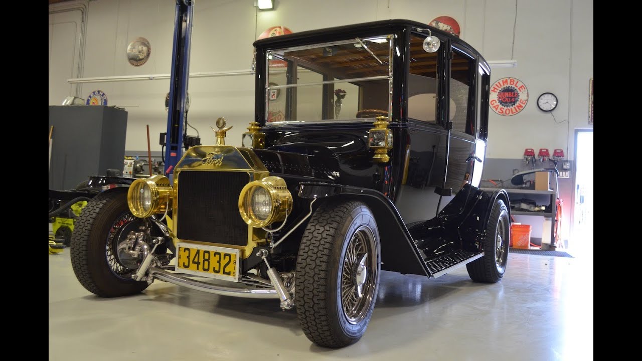 SOLD: Award Winning 1915 Model T Center Door Rod CA - YouTube
