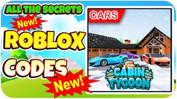 NEW CODES Cabin Tycoon By THEAM STUDIOS, Roblox GAME, ALL SECRET CODES, ALL WORKING CODES