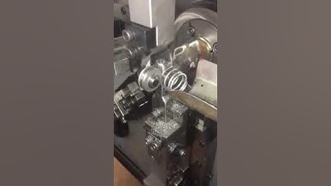 Deburr End Of Compression Spring