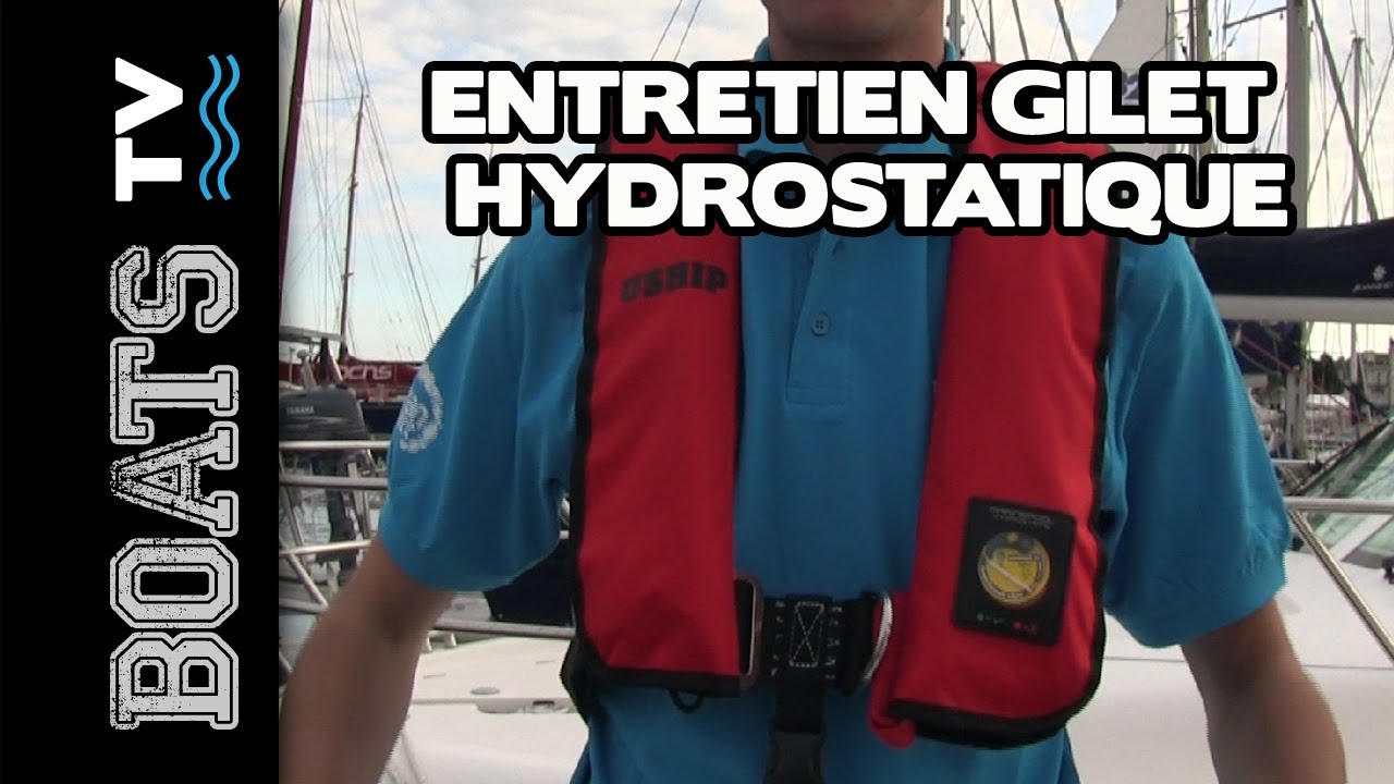 Entretenir son gilet hydrostatique