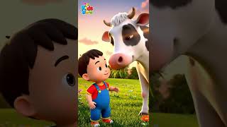 Baby Cow Eating Grass 🐄🌿 | Cute &amp; Peaceful Moment #foryou #trending #shorts