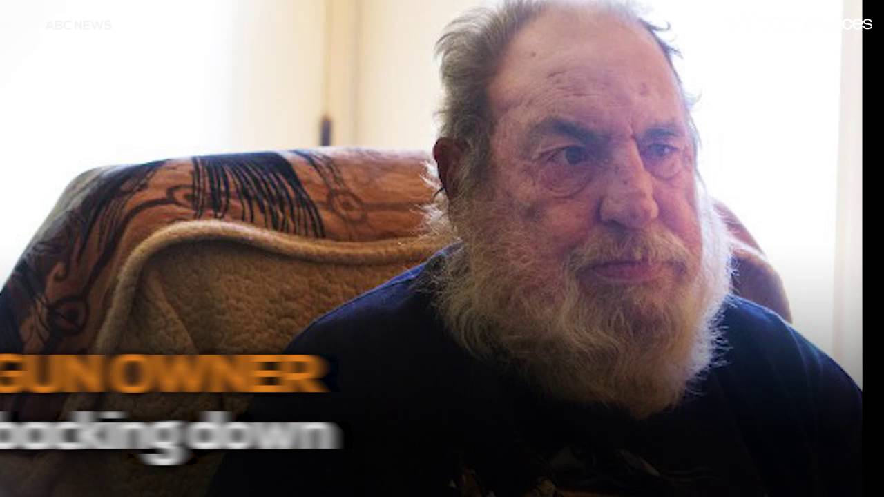 This gun owner isn't taking his eviction without a fight shooting in dc