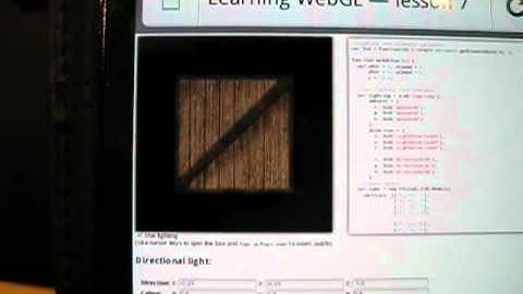 WebGL running on Firefox 4.0b5 Android (Nexus S)