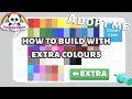 Adopt Me Building Hacks - 🎨Add 12 Extra Colors To Your Builds!