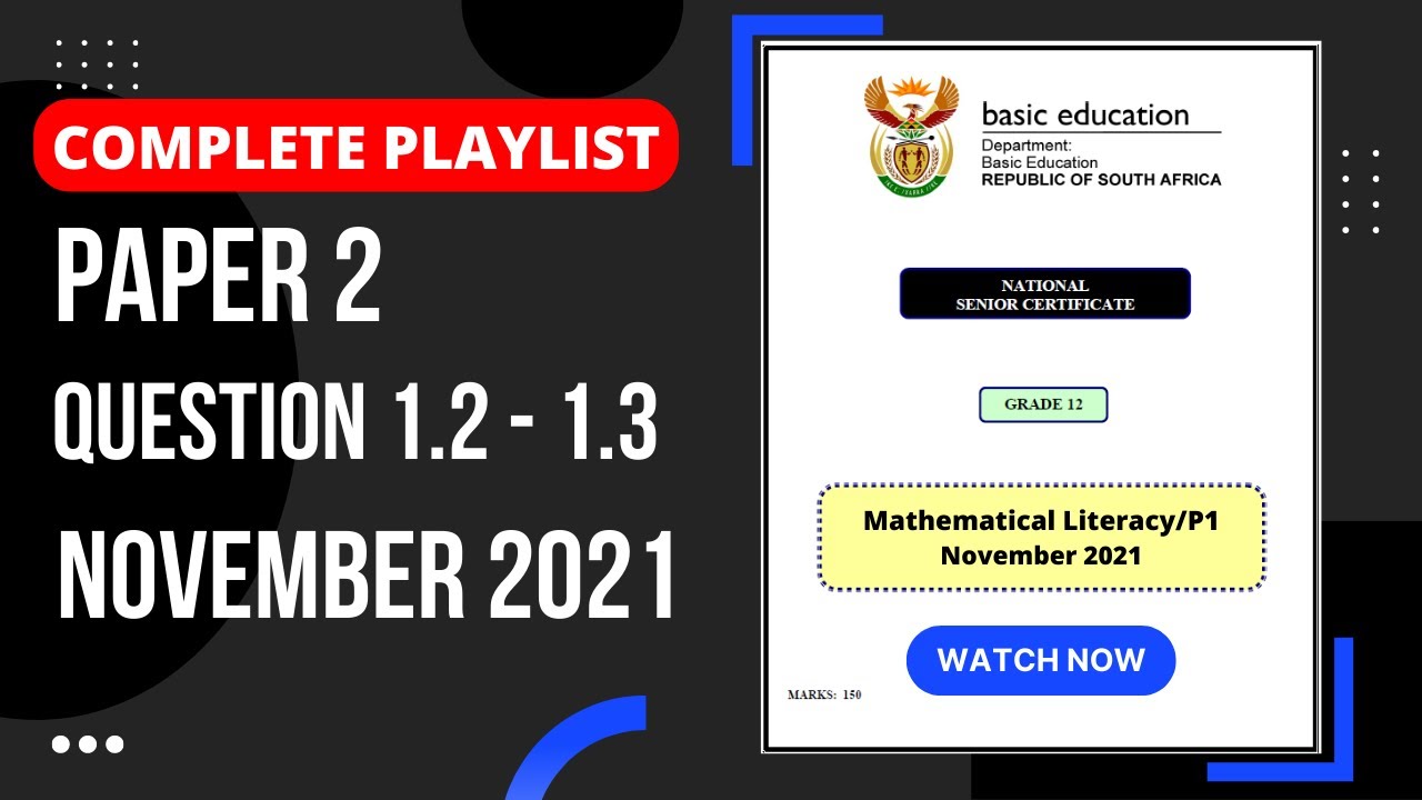 mathematical literacy grade 12 assignment 2021 memorandum pdf