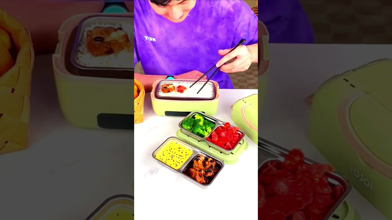 Electric Lunch Box || Lunch Box Food Warmer || Kitchen Gadgets and Cooking || 