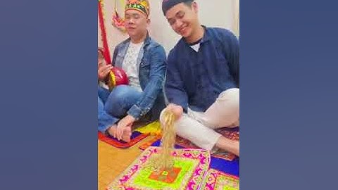 Lễ ngày rằm nhà then Hằng, các con thớ hát then hay quá, lễ ngày 13/7/2023 Al