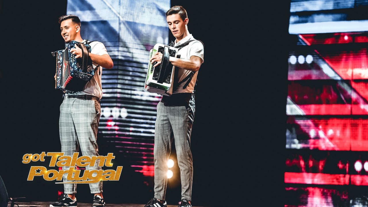 Rúben e Francisco mostram-nos uma nova abordagem musical da concertina | Got Talent Portugal 2020