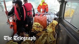 video: Six dead after migrant boat sinks in Channel