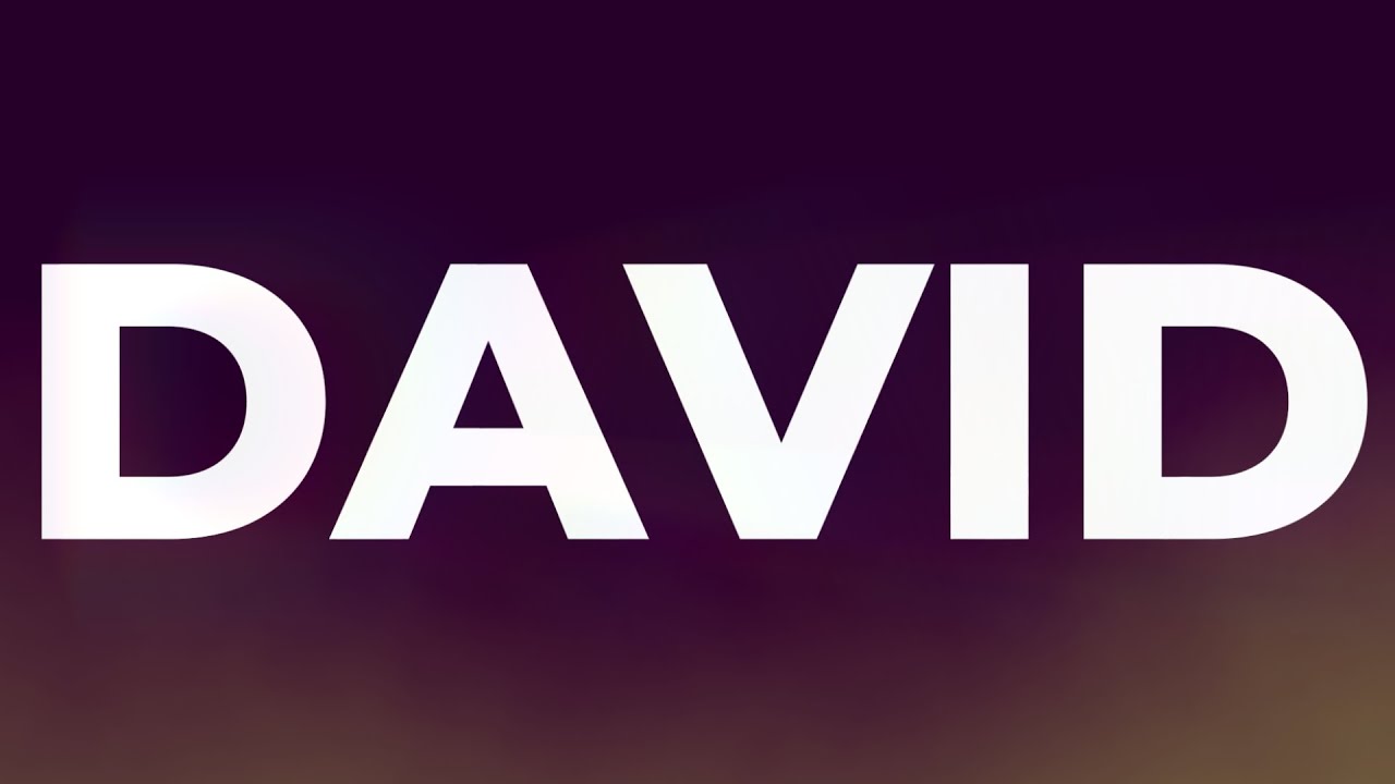 David The Hero of Liberty