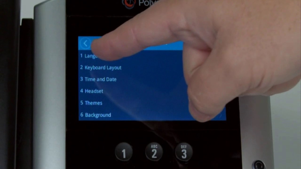 VVX Change Displayed Language YouTube