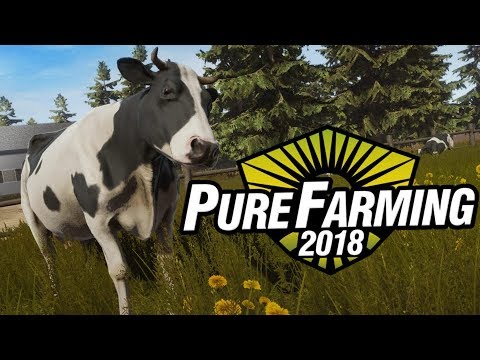 利益のために牛を飼育するためのガイド-PureFarming 2018PCゲームプレイ
