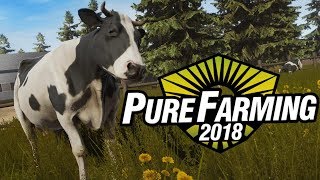 Guide to Raising Cows for Profit - Pure Farming 2018 PC Gameplay screenshot 2