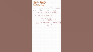 26th PMO 2023 Qualifying Stage Part I - Number 4 #math #pmo #matholympiad #pmo26 #pmo2023