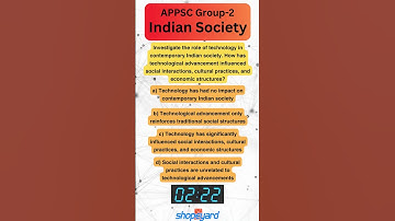 APPSC Group-2 Exam Readiness Challenge: Indian Society #appsc #appsc_preparation #appscgroup2 #exams