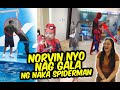 Spiderman costume in public vinfpv