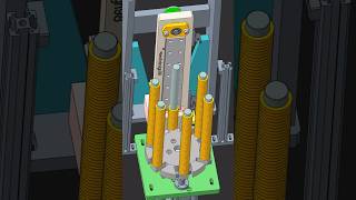 Feeder with Indexing Table #automation #machine #mechanism