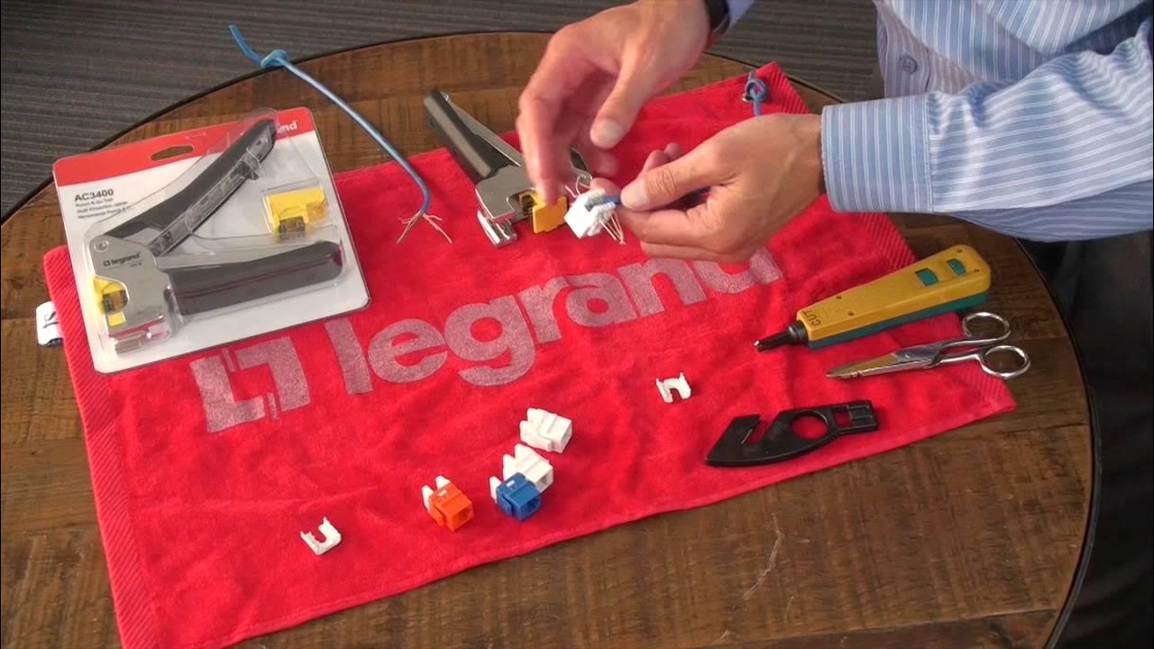 Legrand AC3400 Quick Termination Tool YouTube
