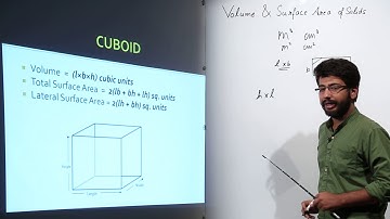Free Online l Class 9 I Maths I ICSE I Chapter 21 | Volume And Surface Area Of Solids I Intro l L321