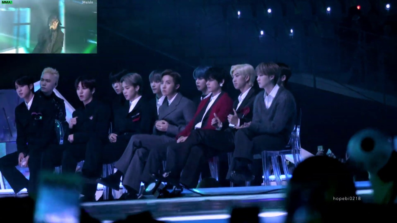 191130 MMA BTS Reaction to IMJMWDP Giriboy, - 아퍼