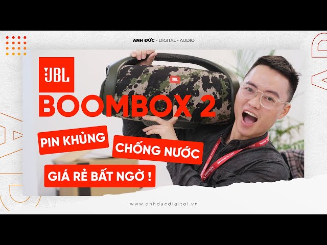 JBL BoomBox 2 I  Pin Khủng - Chống Nước - Giá Rẻ Bất Ngờ !