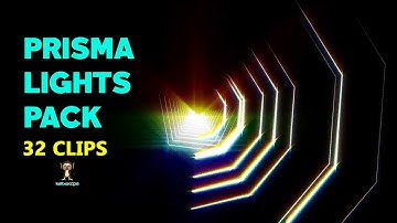 GEOMETRIC PRISMA AND COLORFUL LIGHT PACKS || VJ Loops Pack