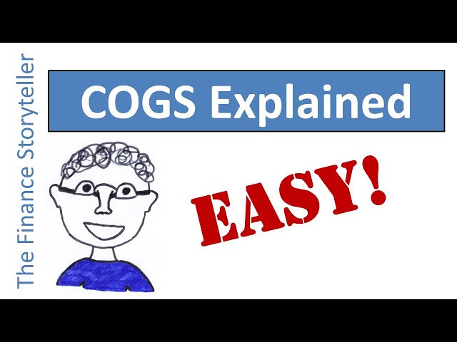 Cost Of Goods Sold (COGS) explained