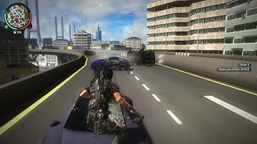 Just Cause 2 Multi-grapple