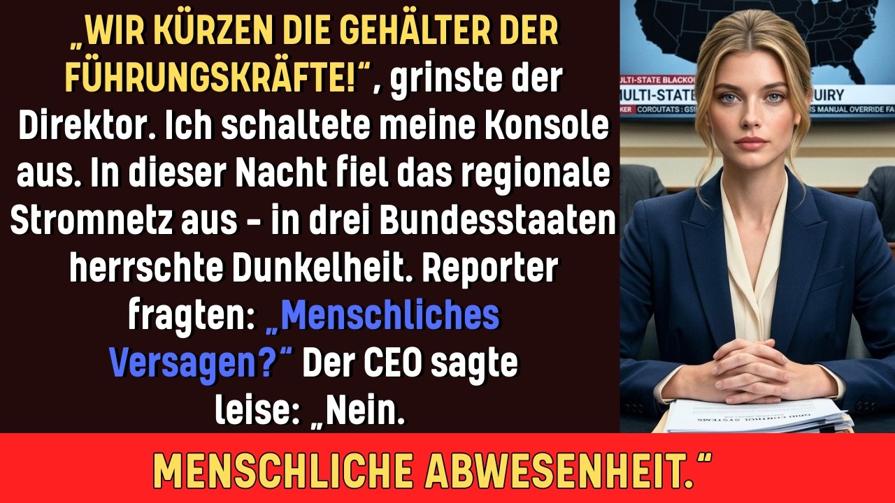 Um 3 Uhr morgens klingelte mein Telefon, und ich löschte einen Netzfehler, bevor der Junge am anderen Ende seinen Satz beendet hatte. Zwanzig Jahre lang hatte ich das Licht in drei Bundesstaaten...