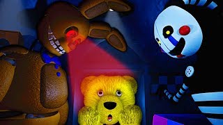 FNAF СПРИНГ БОННИ и ФРЕДБЕР НАПАДАЮТ на ГОЛДЕН ФРЕДДИ ➤ FNAF SISTER LOCATION + FREDBEAR FAMILY DINER