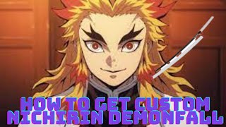 How to get your custom Nichirin sword DemonFall guide(Crystall essense,key,collar,and horn)